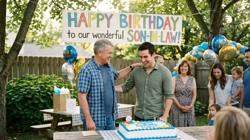 Birthday Wishes for a Son-in-Law Like a Son