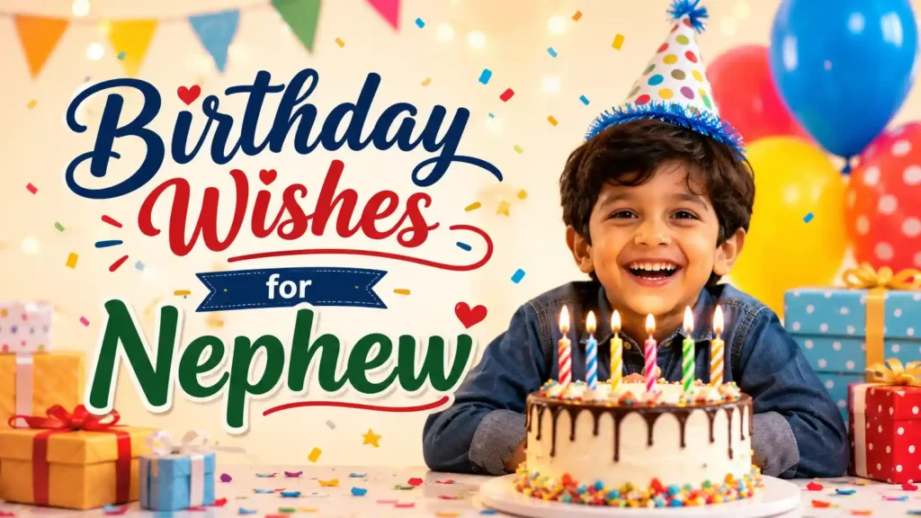 Birthday Wishes for Nephew From Khala