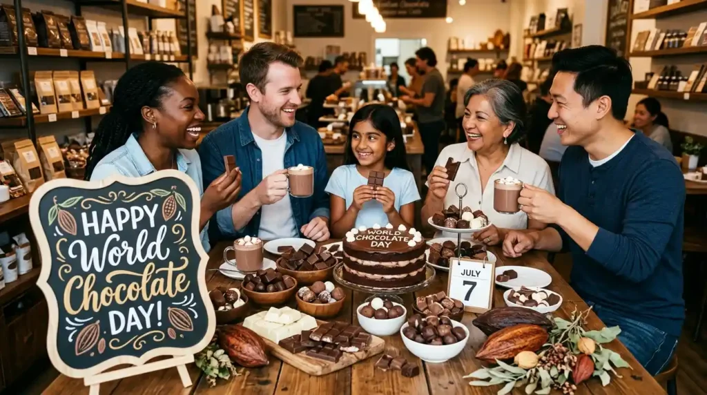 Celebration World Chocolate Day Wishes