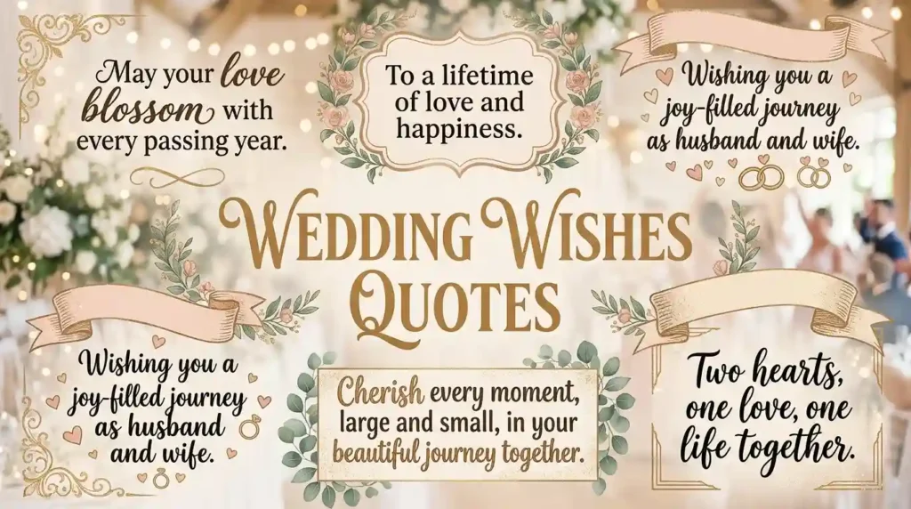 Formal Wedding Congratulations Messages