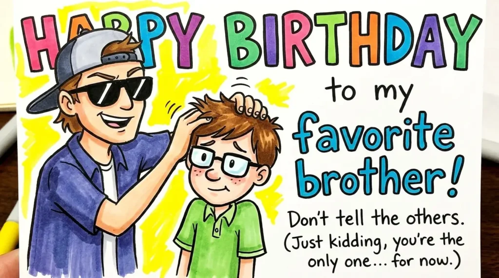 Funny Brother Birthday Wishes