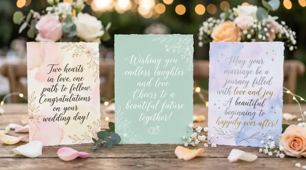 Heart Touching Wedding Wishes for the Newly Married Couple