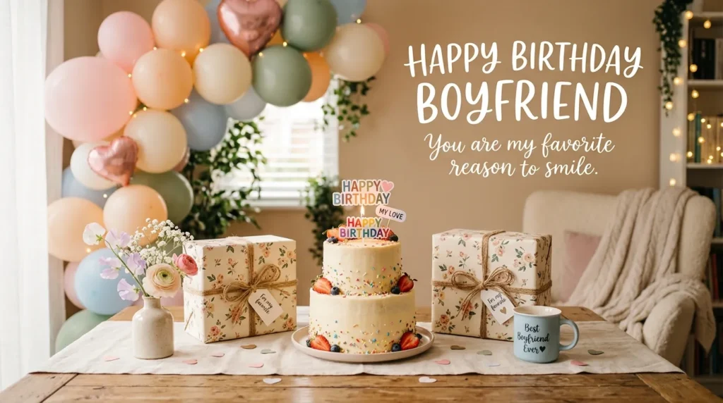Heartfelt Birthday Messages for Your Boyfriend