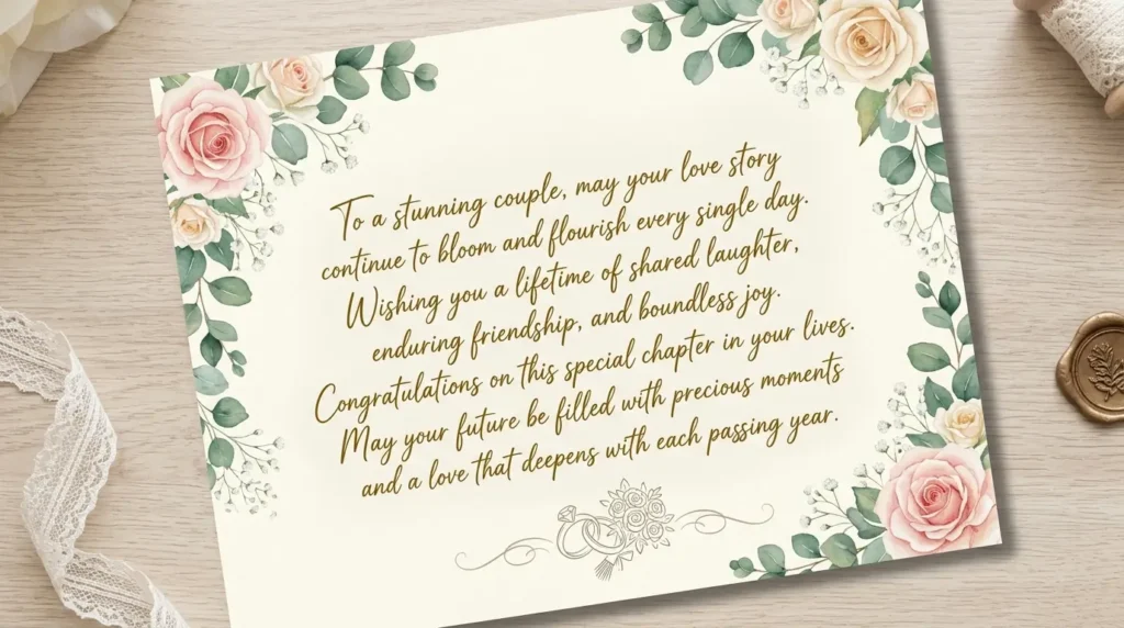 Heartfelt Wedding Day Wishes