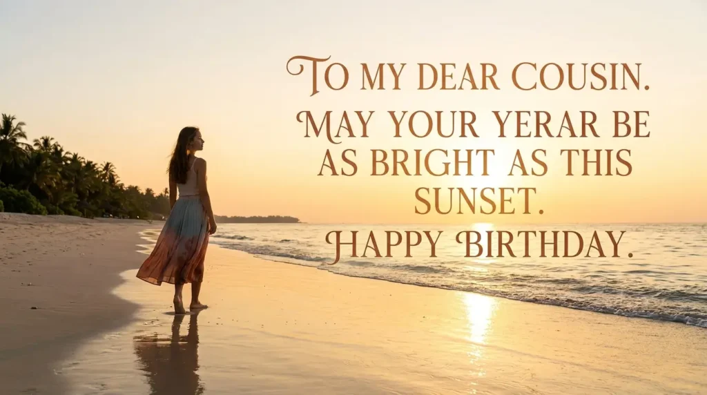 Inspirational Birthday Cousin Wishes