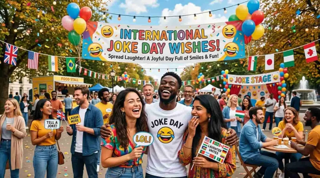 International Joke Day Greetings for Friends