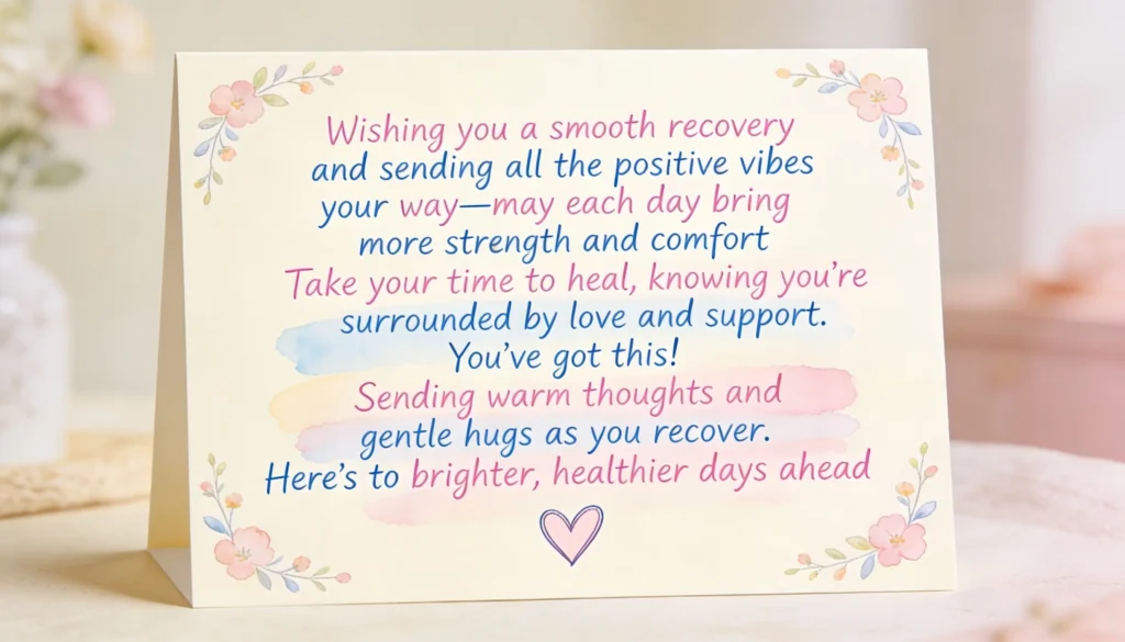 Long Get Well Messages After Surgery