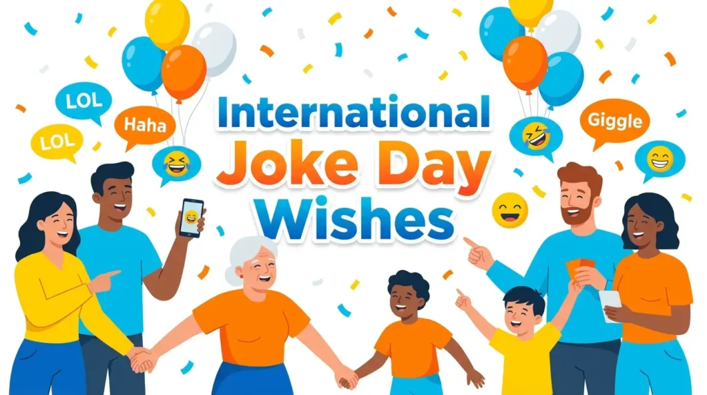 Long International Joke Day Messages