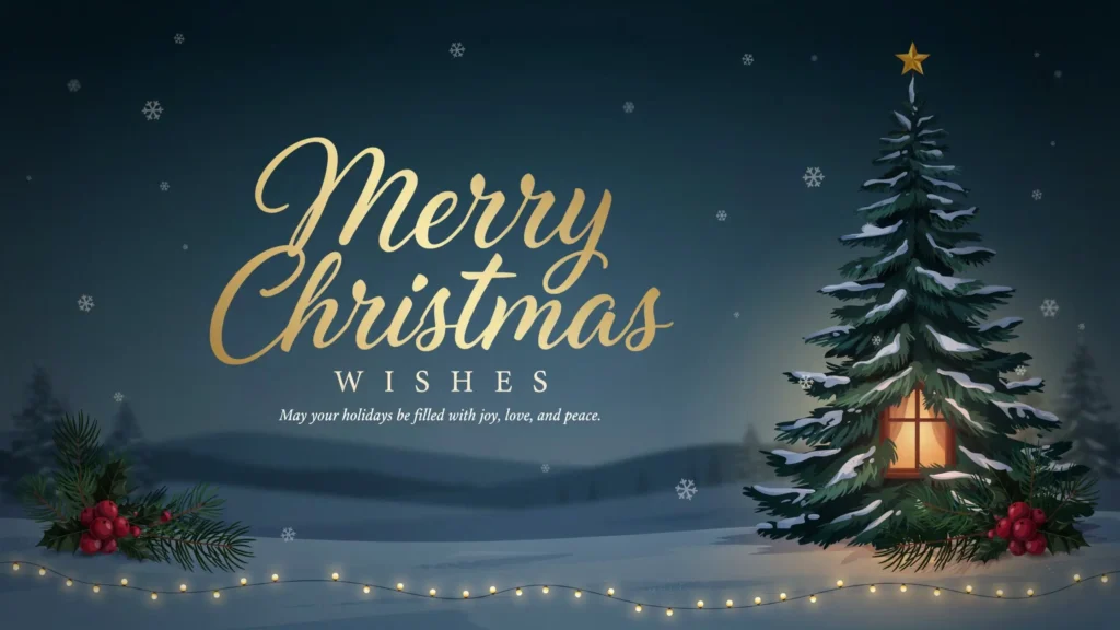 Long Merry Christmas Wishes Images