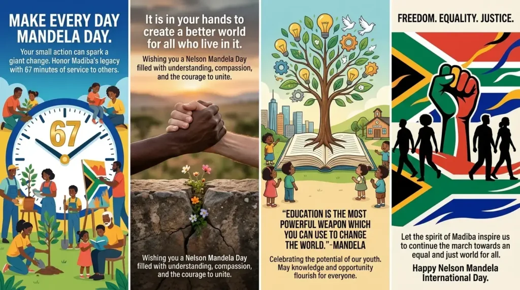 Peace & Unity Nelson Mandela International Day Greetings