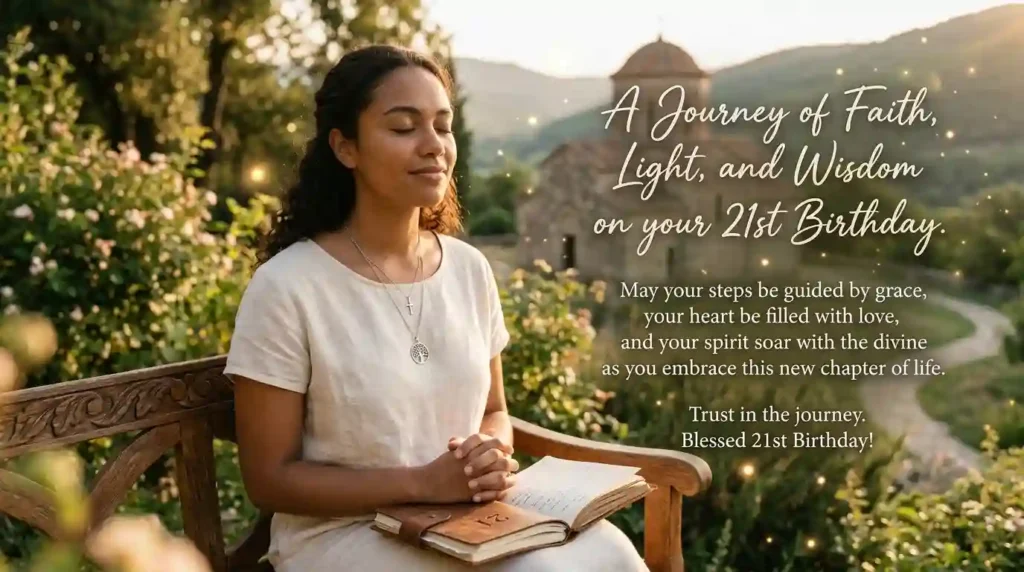 Religious and Spiritual 21st Birthday Wishes