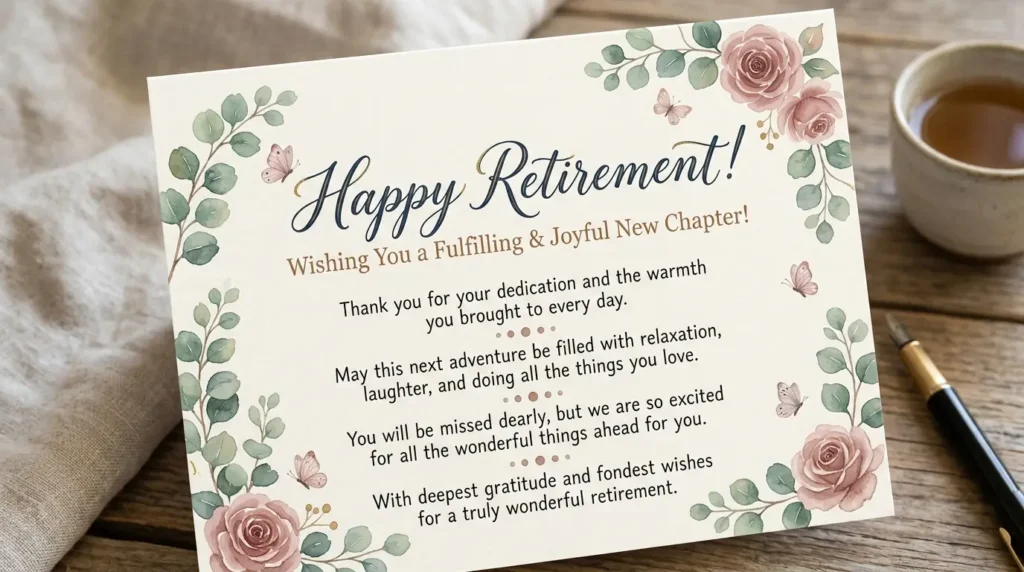 Retirement Wishes