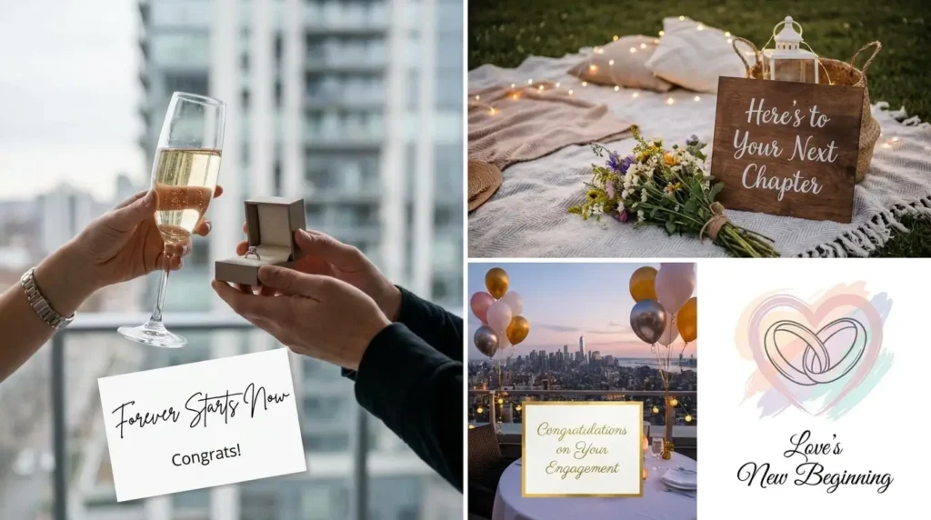 Romantic Engagement Wishes