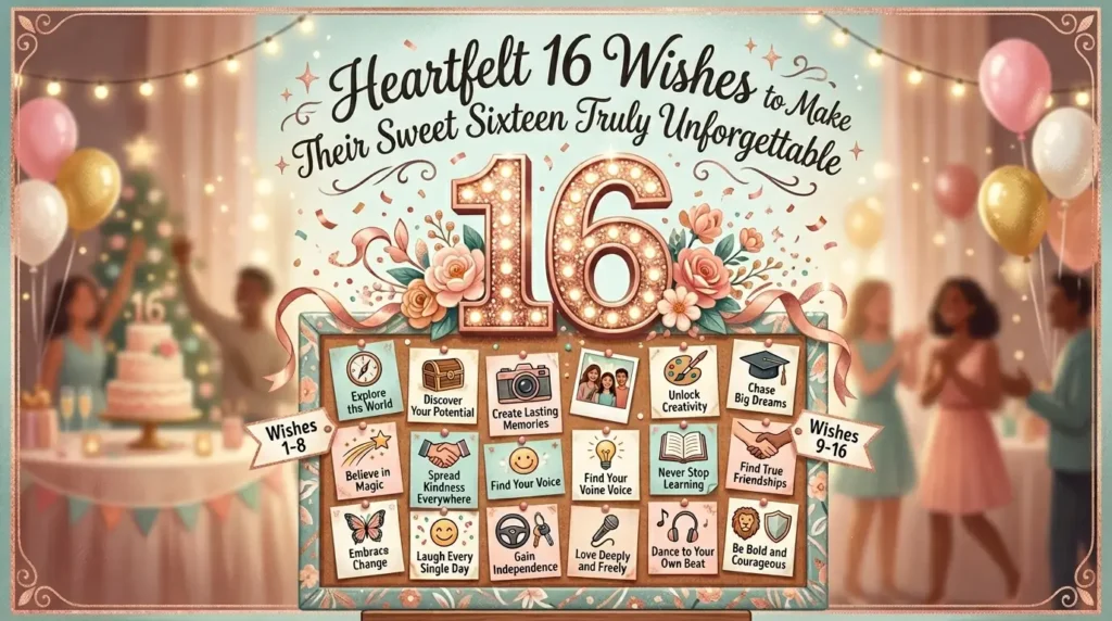 Short & Sweet 16 Wishes