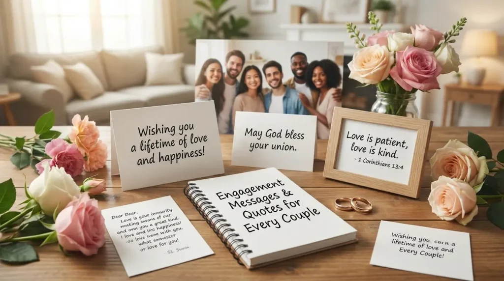 Short Engagement Wishes
