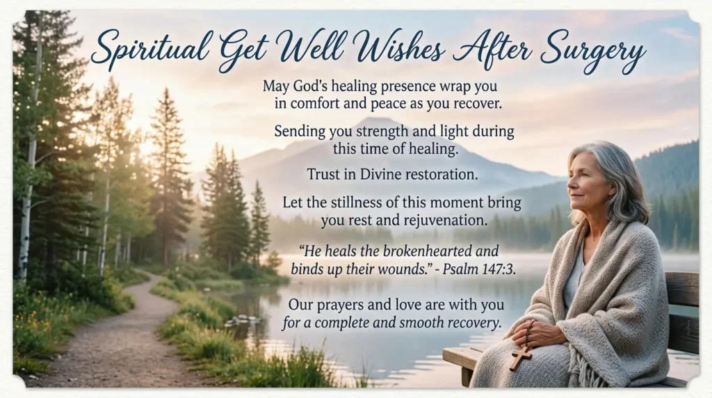Spiritual Get Well Wishes After Surgery