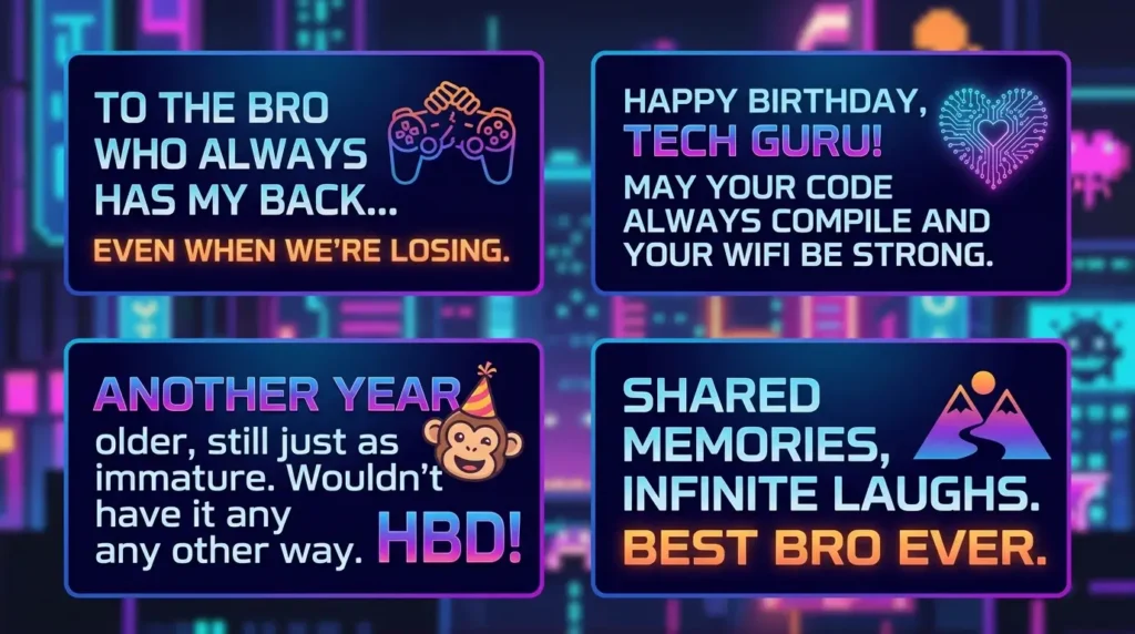 Trending Brother Birthday Wishes This Year