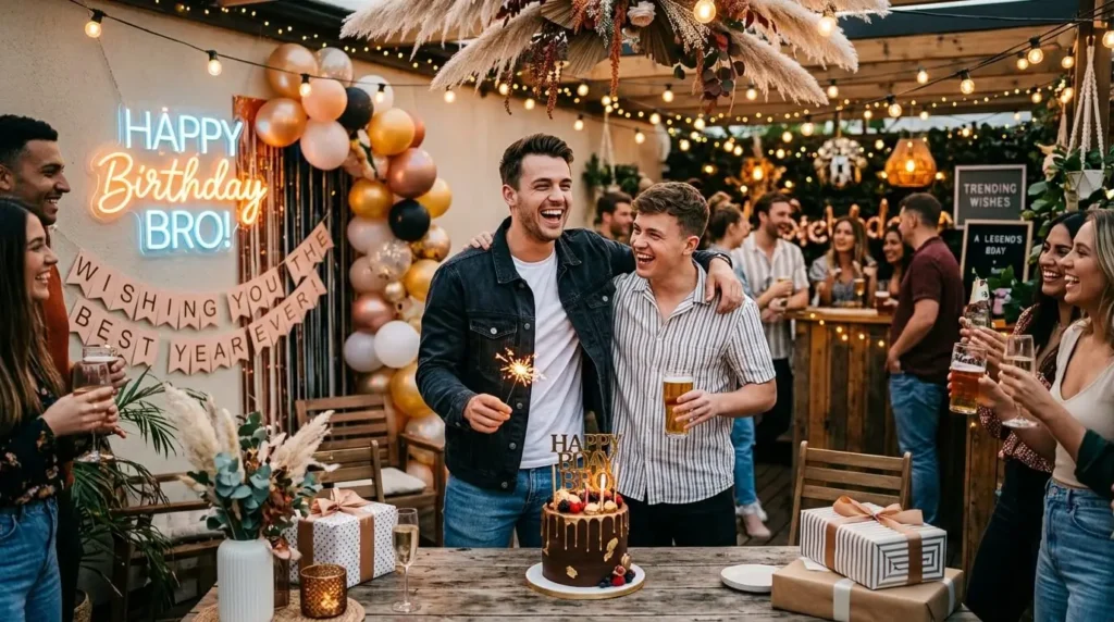 Brother Birthday Wishes for Social Media Captions