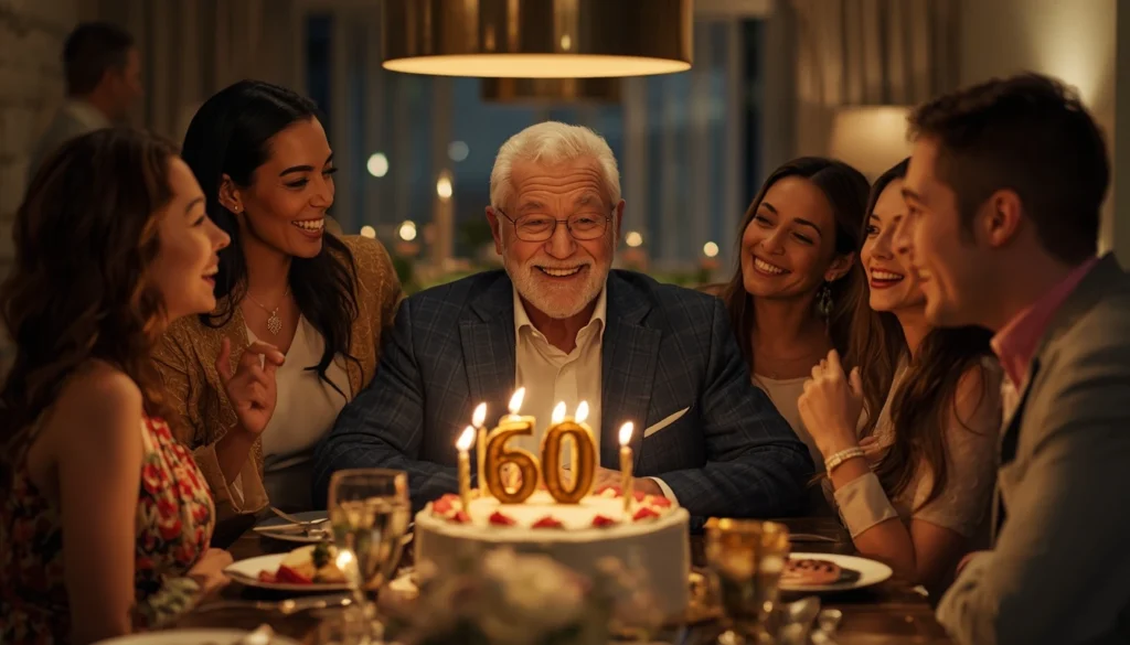 60th Birthday Wishes for Father
