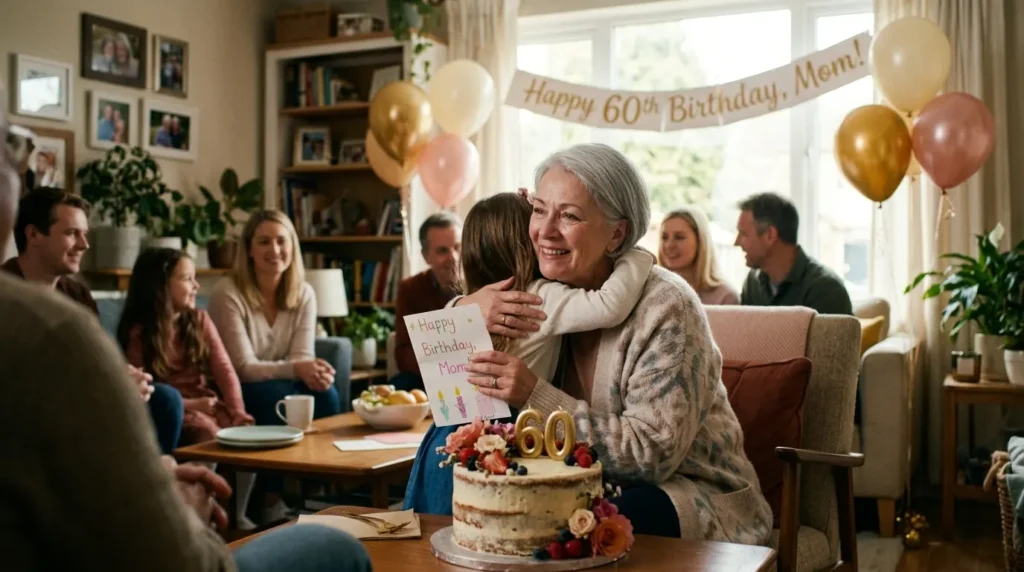 60th Birthday Wishes for Mom