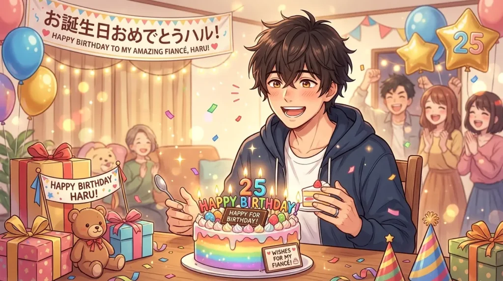 Birthday Wishes for Fiance Boy