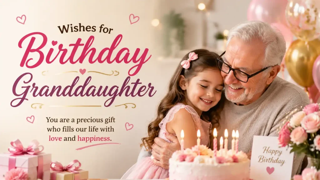 Birthday Wishes for Granddaughter From Grandma and Grandpa