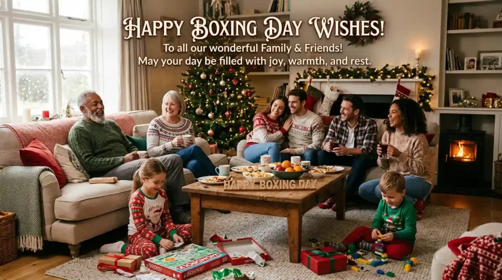Boxing Day Wishes for Family and Friends