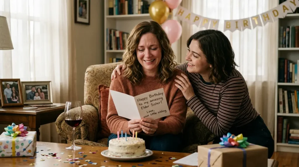 Emotional Birthday Messages for Elder Sister