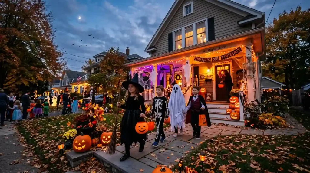 Halloween Wishes for Grandkids and Family