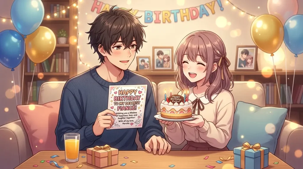 Happy Birthday Wishes for Fiance