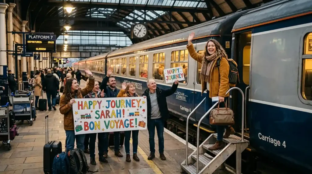 Happy Journey Wishes for a Friend