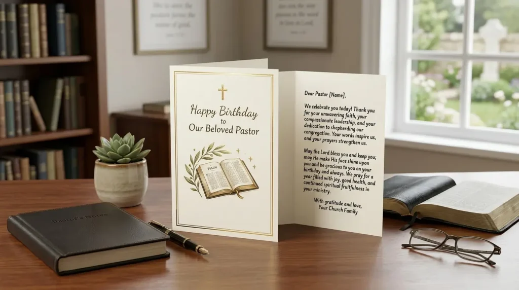 Inspirational Birthday Wishes for a Pastor