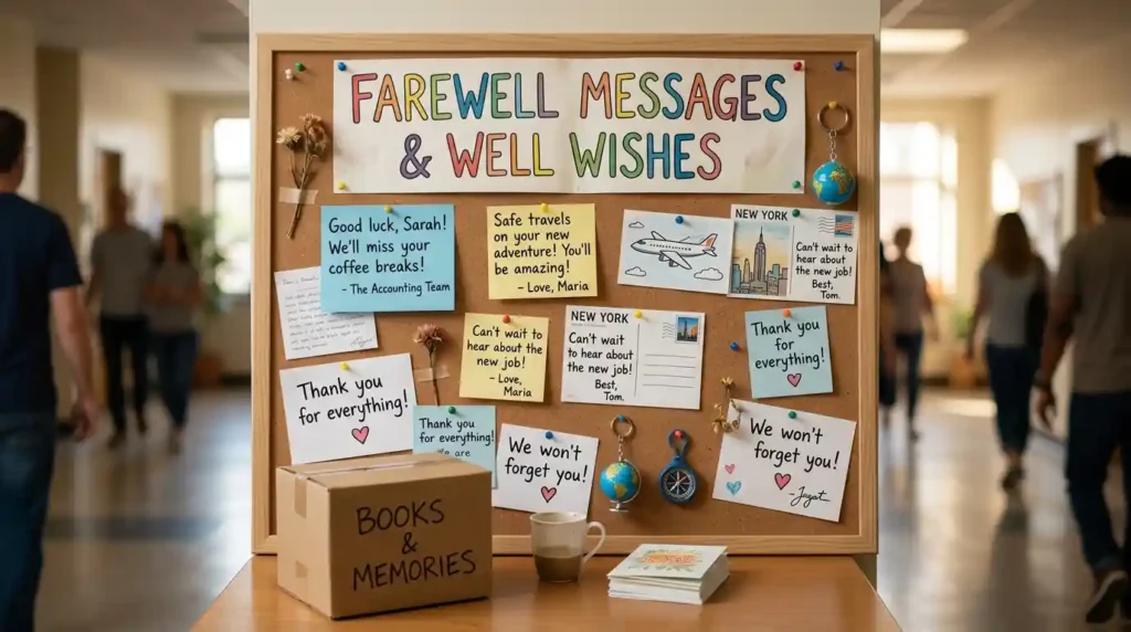 Long Farewell Messages for Cards and Speeches