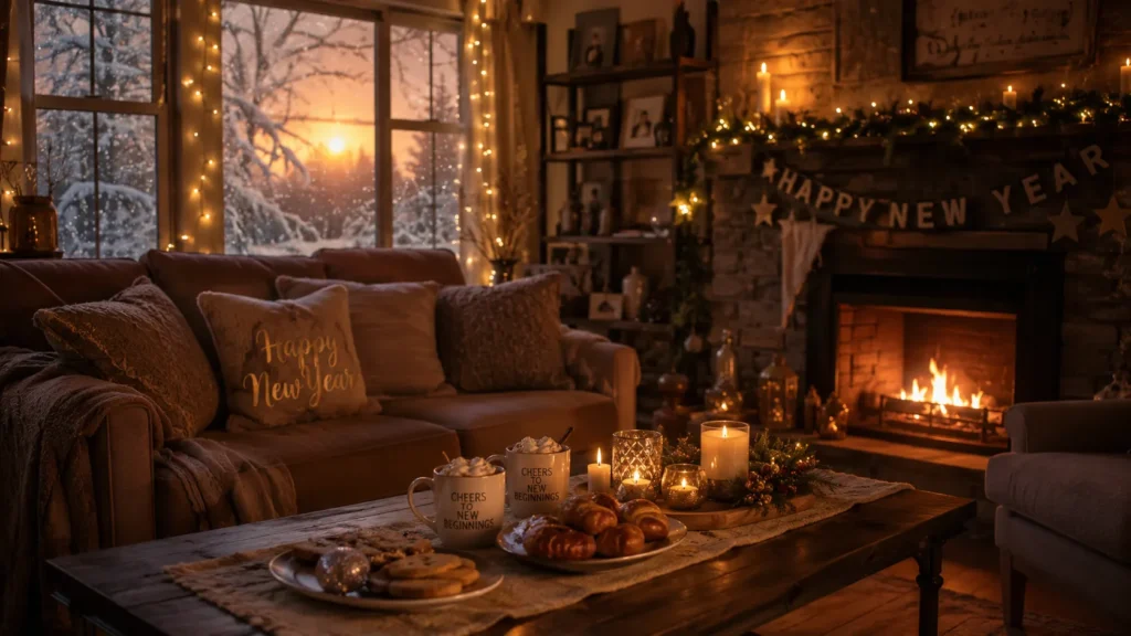 Merry Christmas and Happy New Year Wishes Together