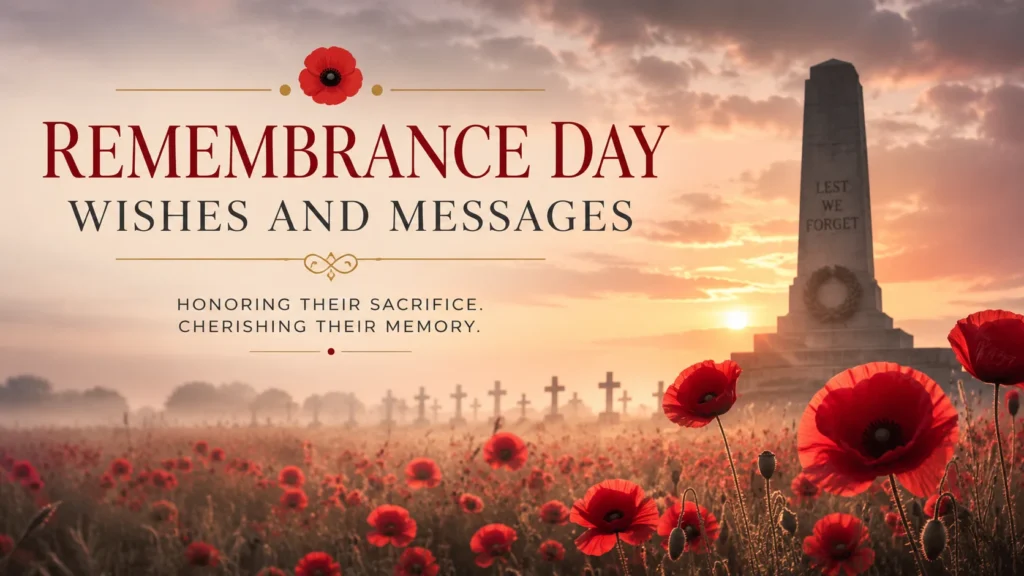 Remembrance Day Wishes and Messages