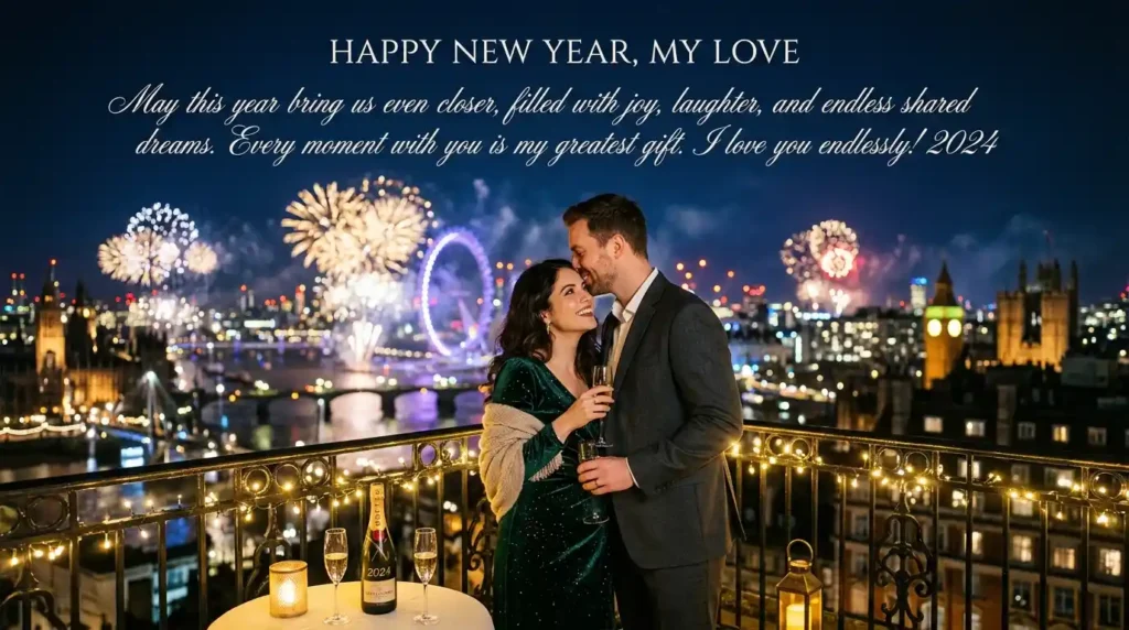Romantic New Year Wishes for Love