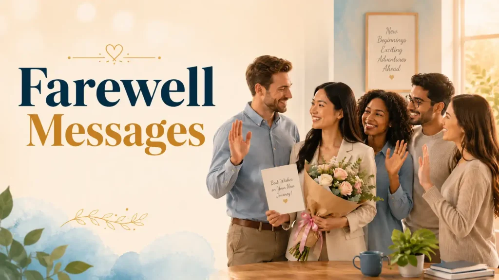 Short Farewell Messages