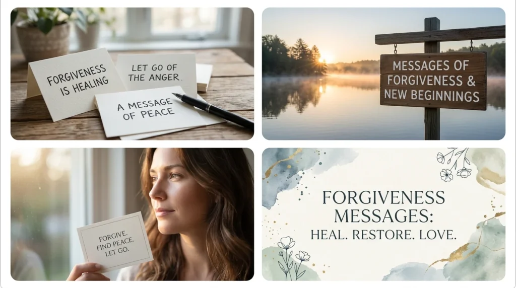 Forgiveness Messages for Love, Peace, and Healing