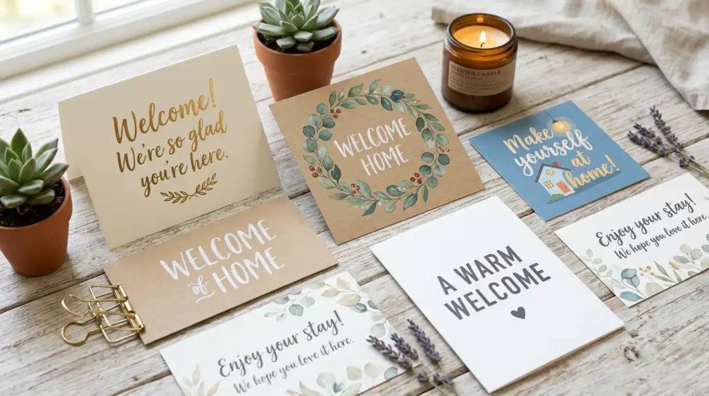 Short Welcome Messages