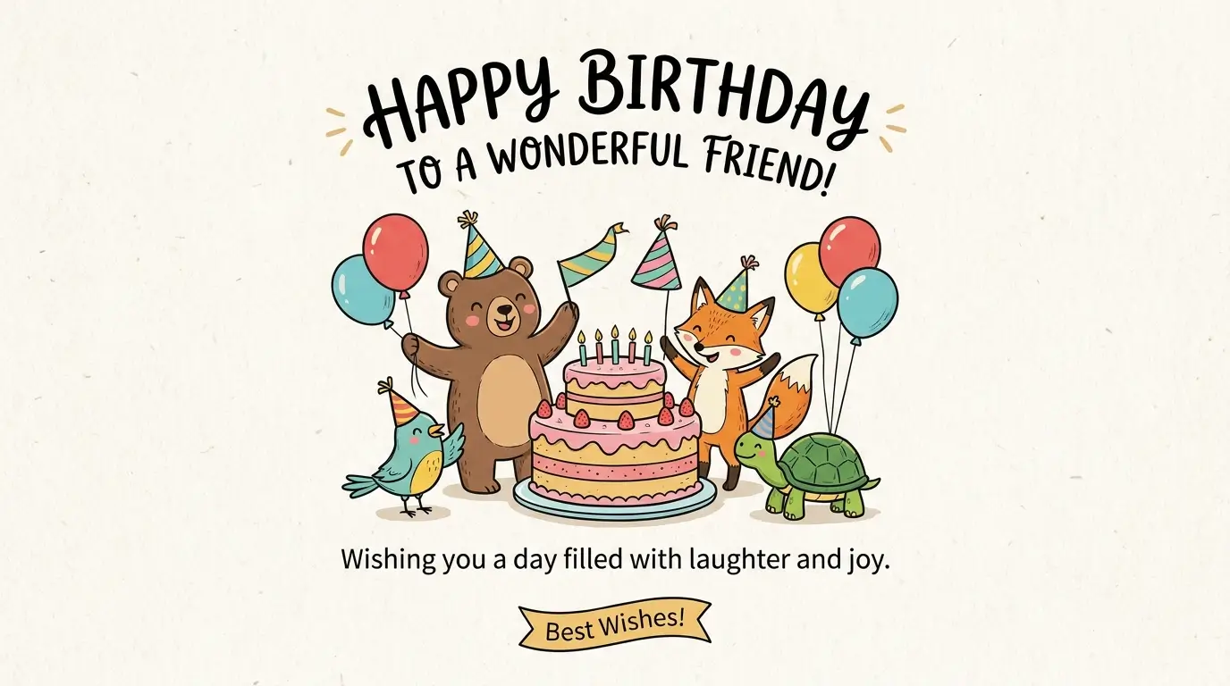 Best Birthday Wishes for Every Friend
