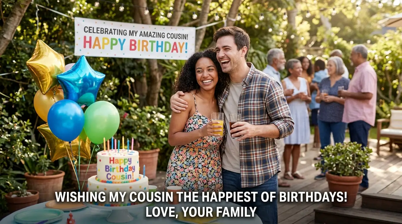 Birthday Cousin Wishes
