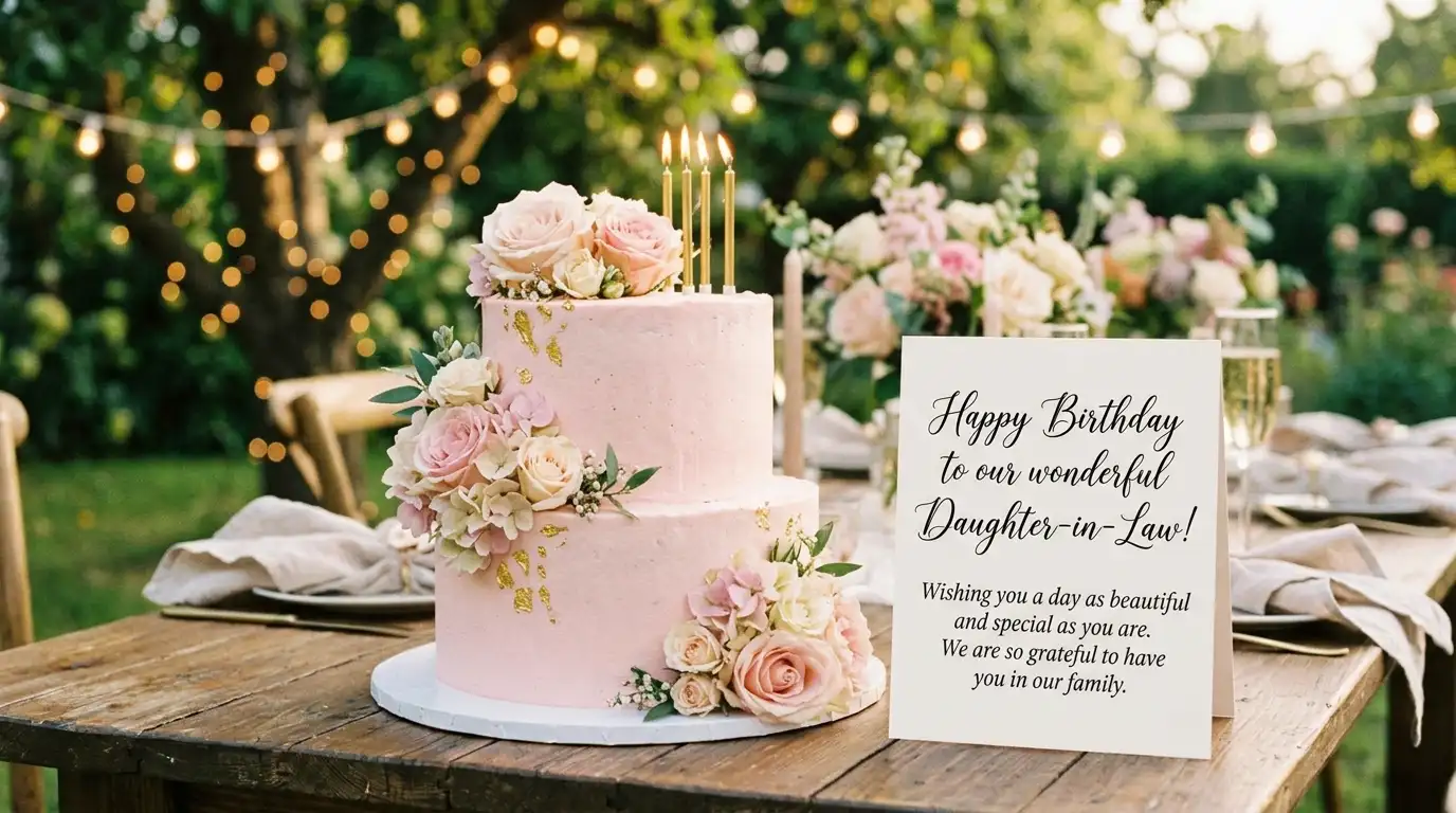 Birthday Wishes for Daughter-in-Law