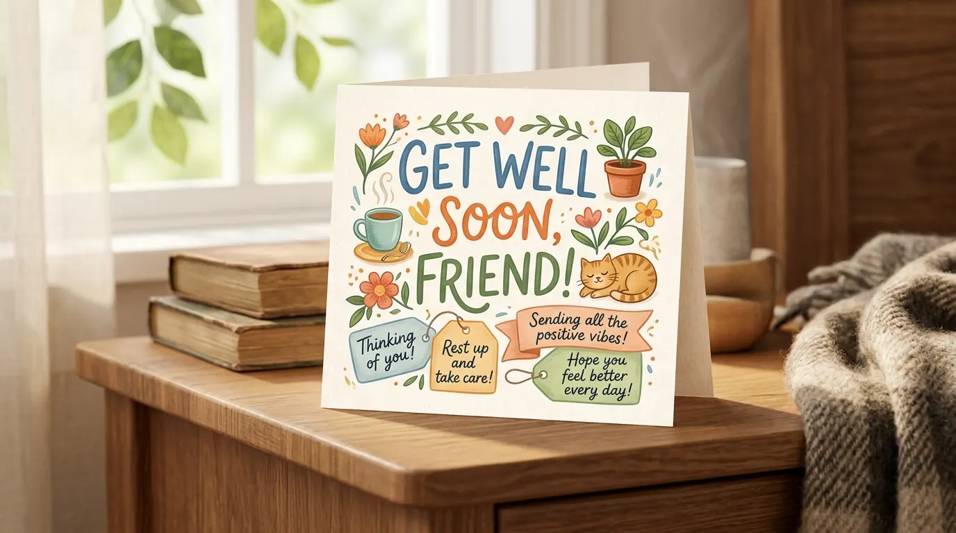 Get Well Soon Messages for Friend