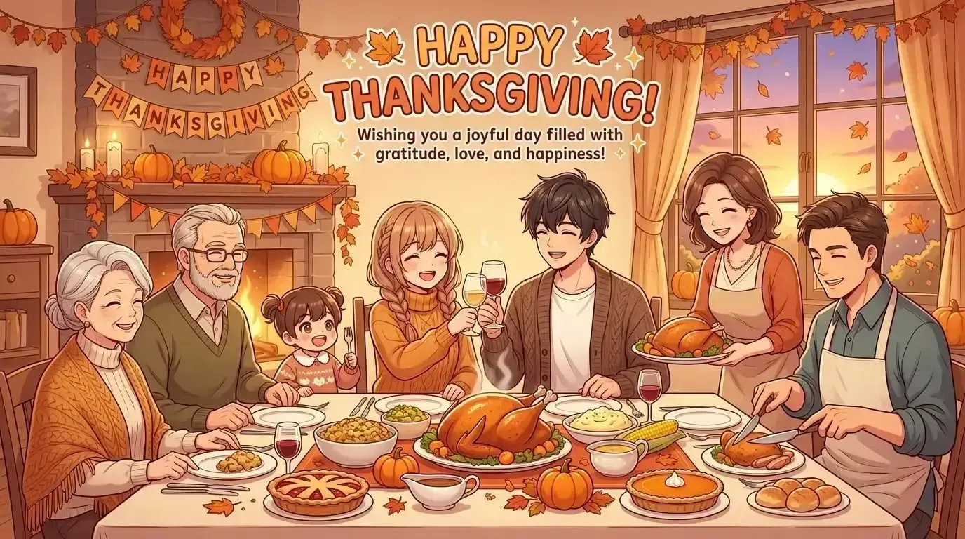 Happy Thanksgiving Wishes & Greetings