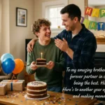 Heartfelt Brother Birthday Wishes