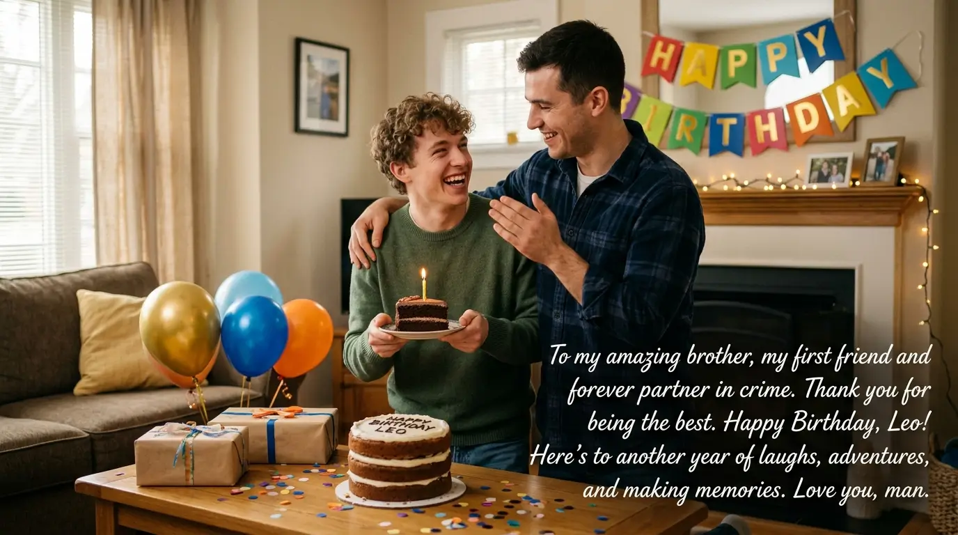 Heartfelt Brother Birthday Wishes