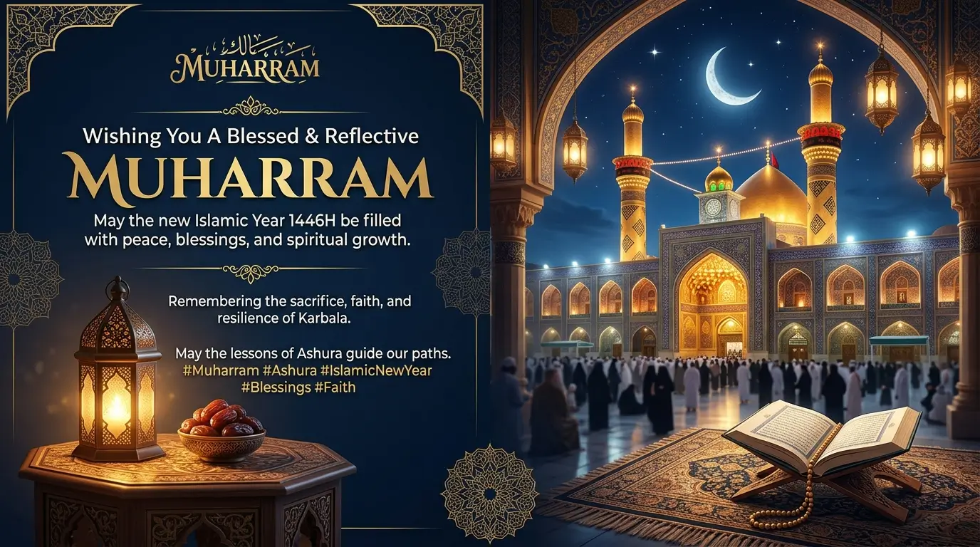 150+ Muharram Wishes, Quotes, Messages & Instagram Captions