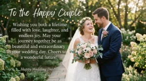 Sweet & Romantic Wedding Day Wishes