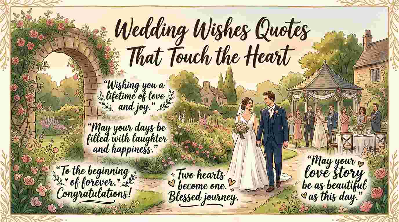 Wedding Wishes Quotes That Touch the Heart