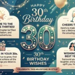 30th Birthday Wishes
